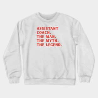 Assistant Coach Crewneck Sweatshirt